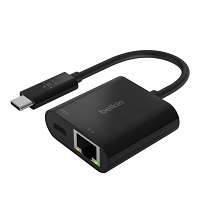 Belkin - Ethernet and charge adapter - USB-C
